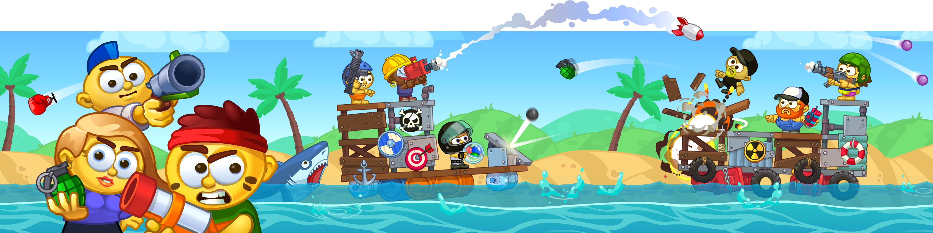 Raft Wars 2 em Jogos na Internet