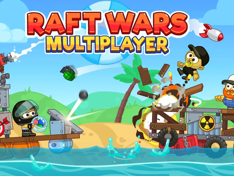 Raft Wars Multiplayer screenshot