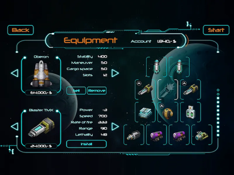 SpaceboomX screenshot