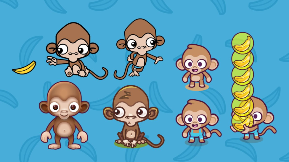 ✂️ Monkey Mart in 2023 Mart, Game & watch, Monkey