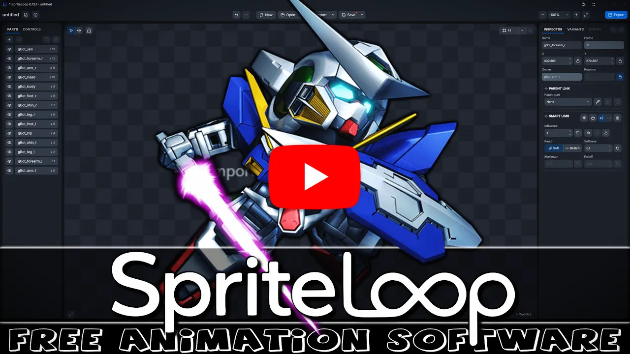 SpriteLoop - Awesome FREE Animation Software