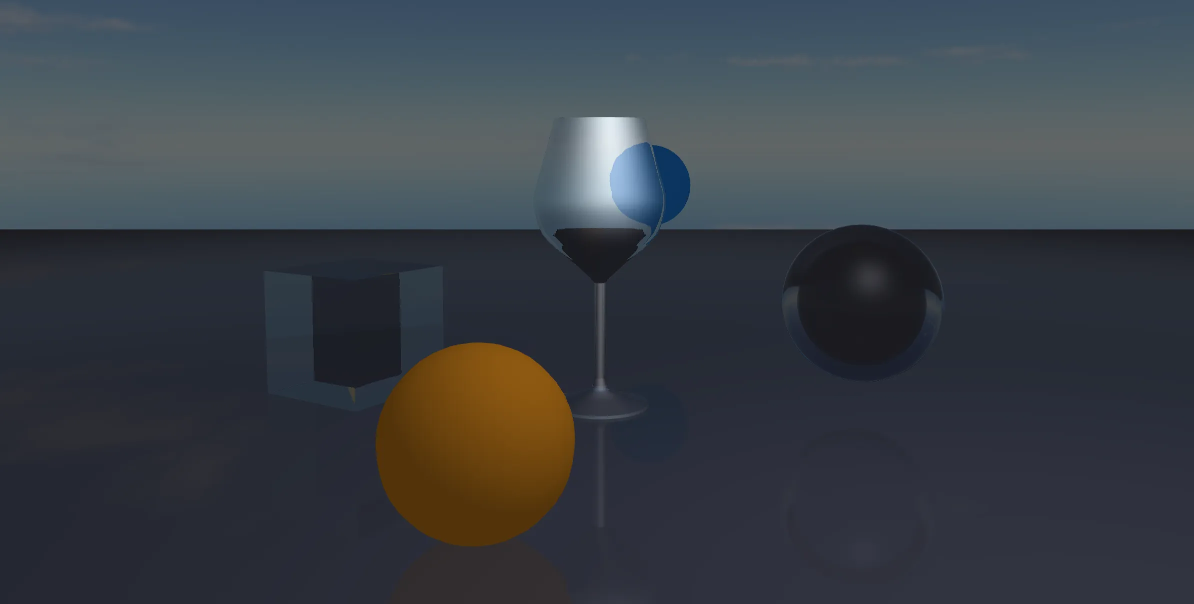 Glass reflections in Defold Glass by Paweł Jarosz