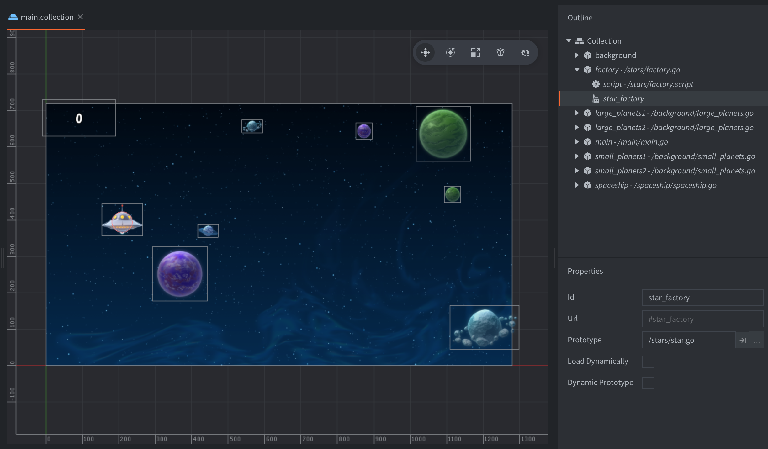 How to hide GameObject formed by multiple level modules without