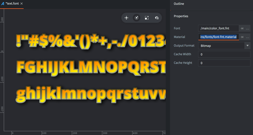 BMfont