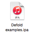 ipa iOS application bundle