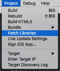 Fetch Libraries