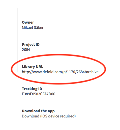 Library URL