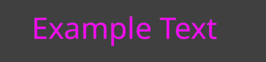Animated flowing gradient fitted to the span