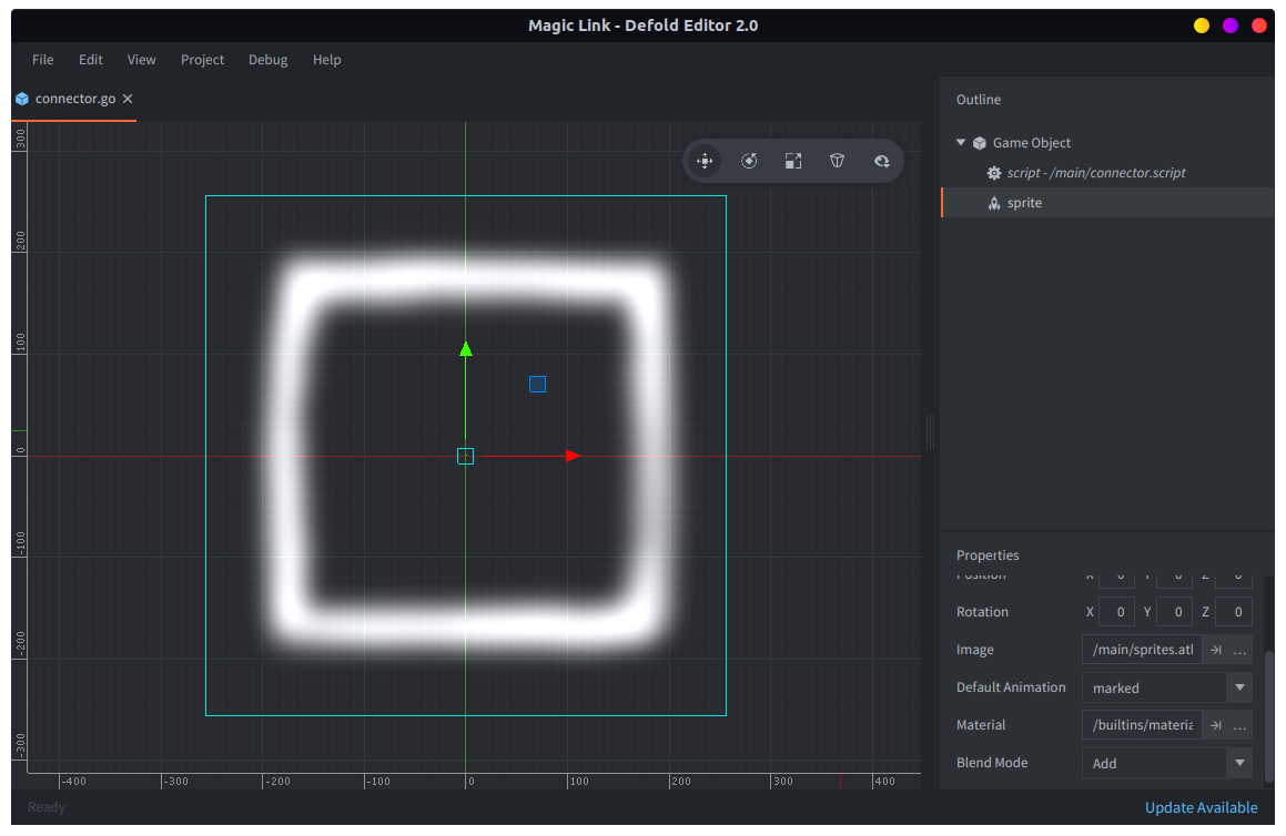 Connector game object