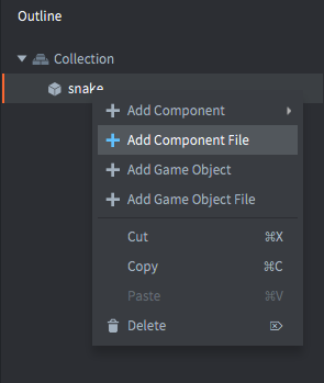 add component