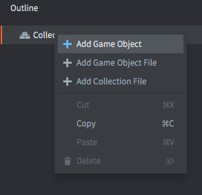 add game object